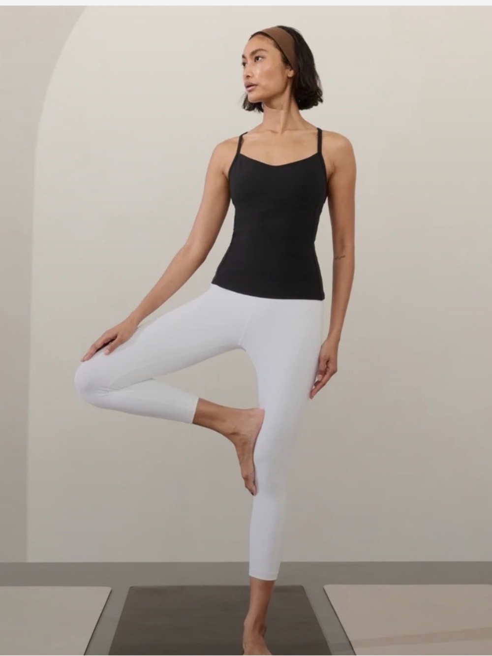 Athleta Navy Racerback Tank Top - Picture 3 of 4